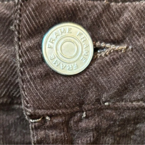 Frame Le Crop Mini Boot corduroy trousers Woman’s Size 29 - Picture 10 of 16